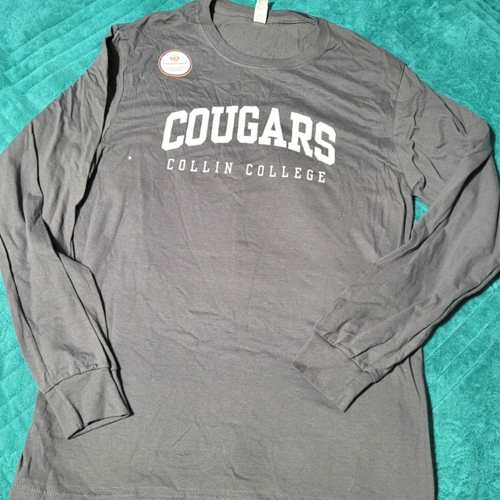 Collin College Cougars Champion Long Sleeve T-Shirt - New